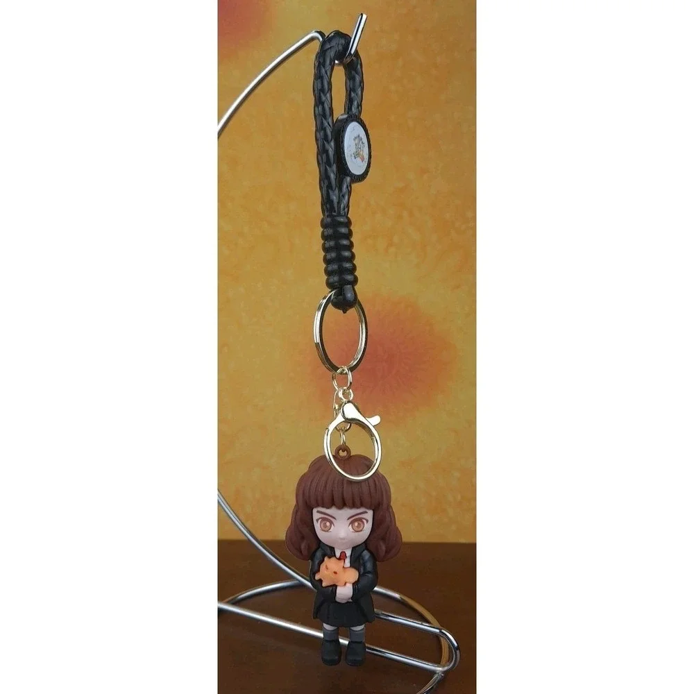 HERMIONE GRANGER Harry Potter KEYCHAIN BAG CLIP‎ PVC 3D